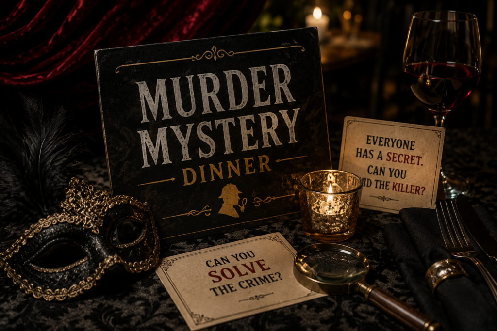 Midnight at the Masquerade Murder Mystery Dinner